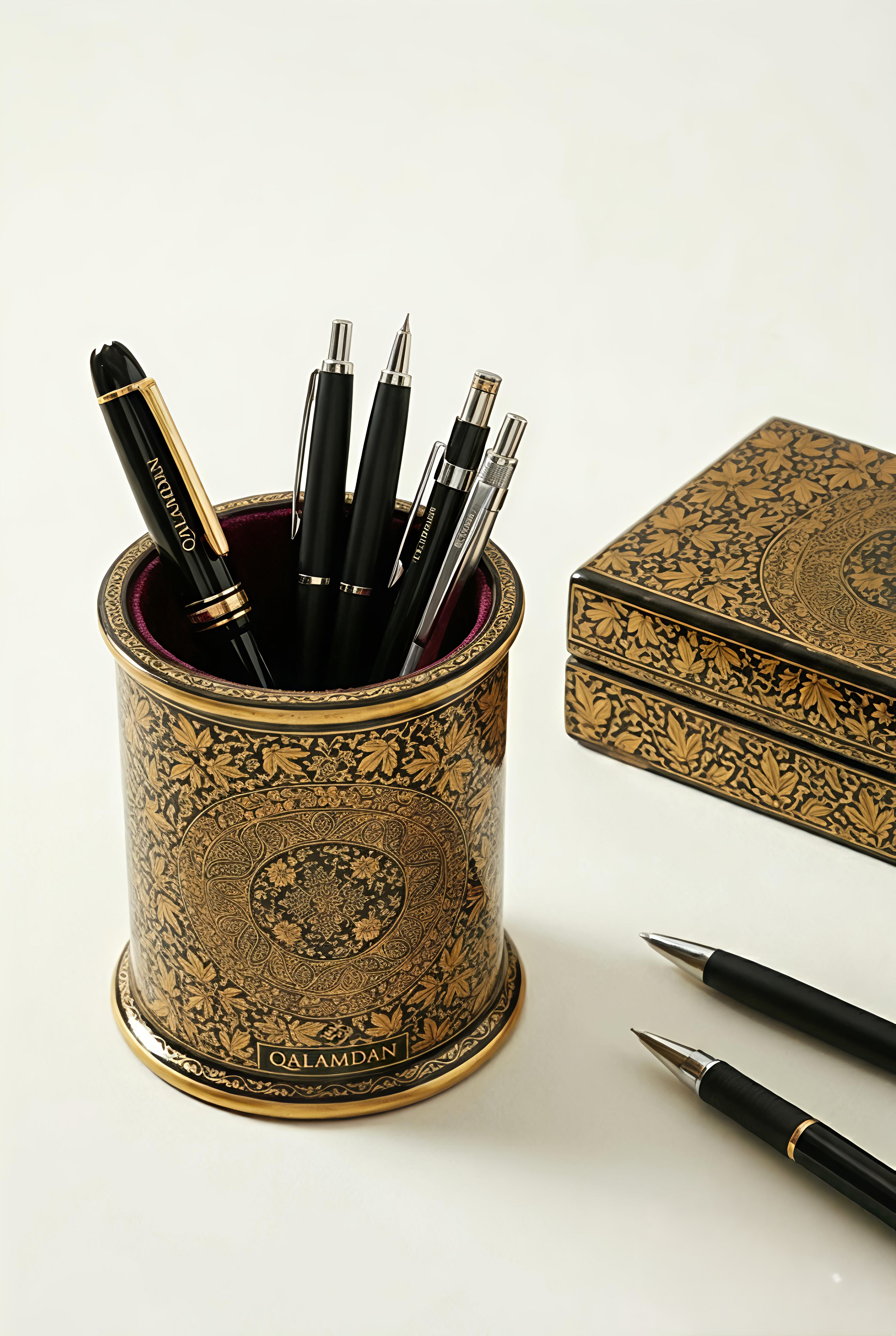 THE HANDMADE PEN HOLDER